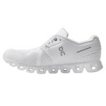 On Cloud 5 All White Shoes