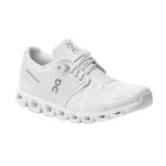 On Cloud 5 All White Shoes