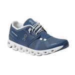 On Cloud 5 Denim White Shoes