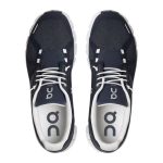 On Cloud 5 Midnight White Shoes