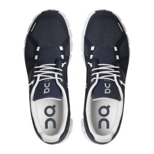 On Cloud 5 Midnight White Shoes